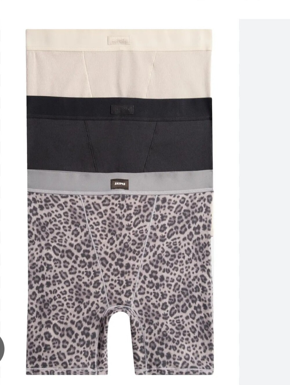 Skims 3 pack Rib Boxers